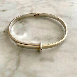 Buckle Bracelet- Sterling Silver- 61/2 inch